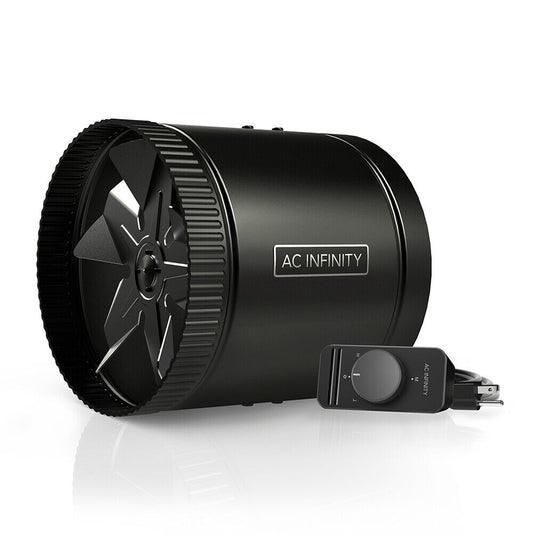 RAXIAL S8 | AC Infinity - Intractor Ventilador De Turbina De 8" Con Controlador