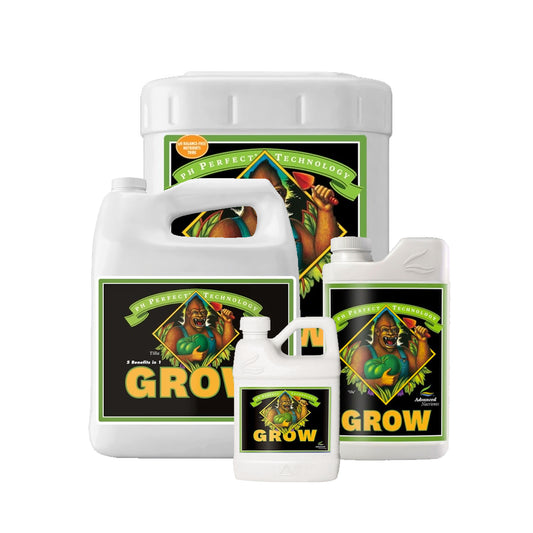 PH PERFECT GROW Nutriente Base Para Vegetación Con Regulador De pH Tallos Y Hojas Fuertes