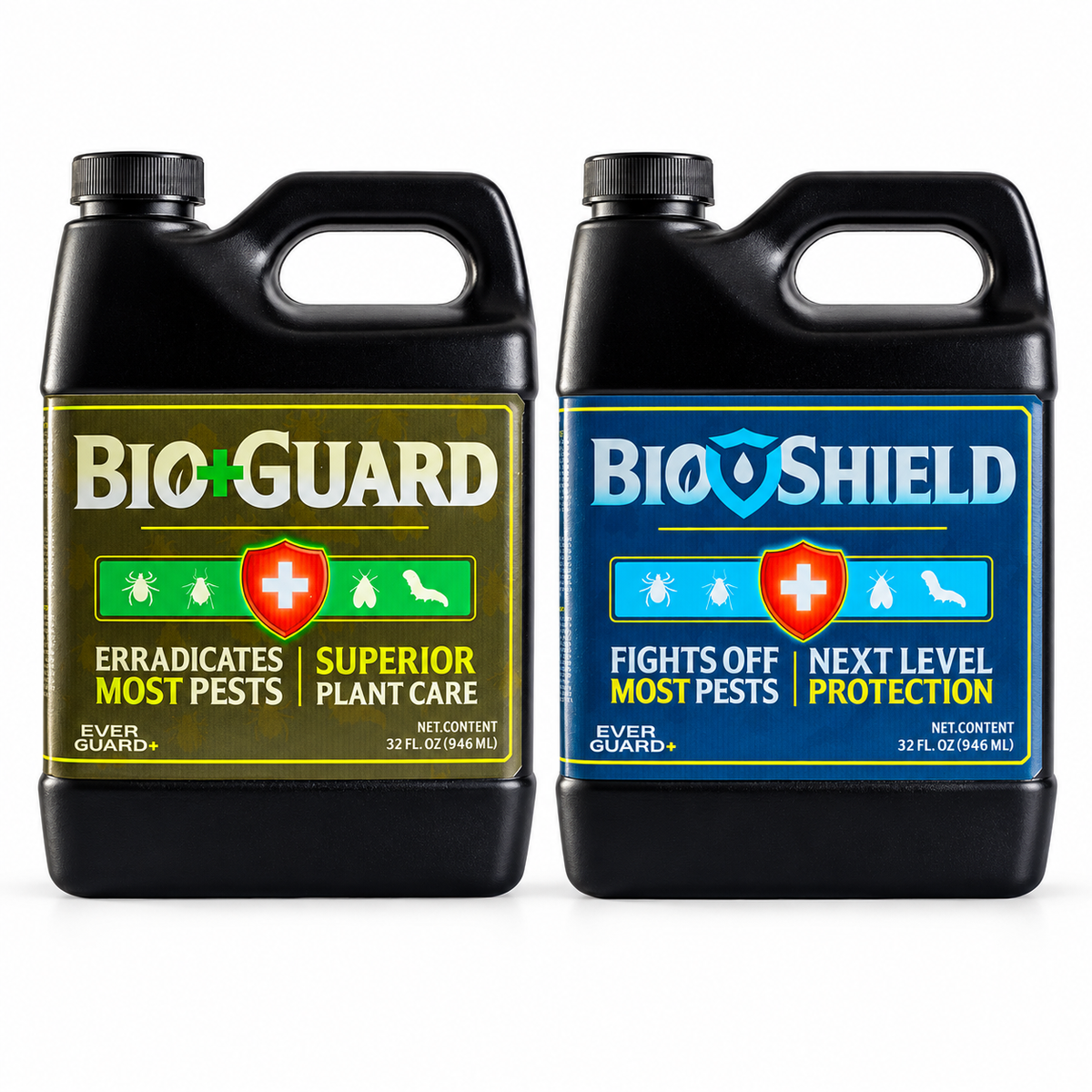 Combo BioGuard® + BioShield® | Control Total de Plagas Orgánico pesticida