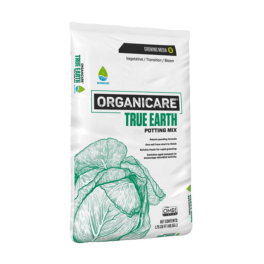 ORGANICARE TRUE EARTH 49.55 LT | Botanicare - Sustrato De Tierra Premium Con Fertilizante Para Exterior E Interior
