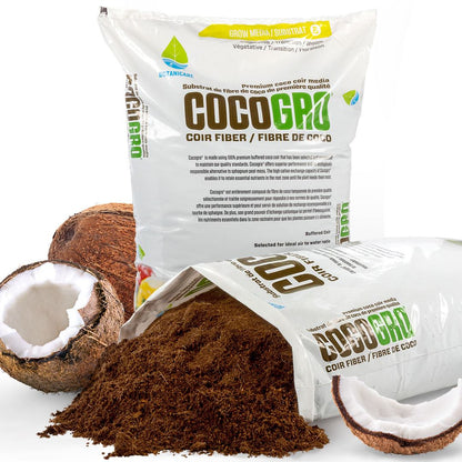 COCOGRO Fibra De Coco Premium Para Cultivo Mejora La Aeración Y El Desarrollo Radicular