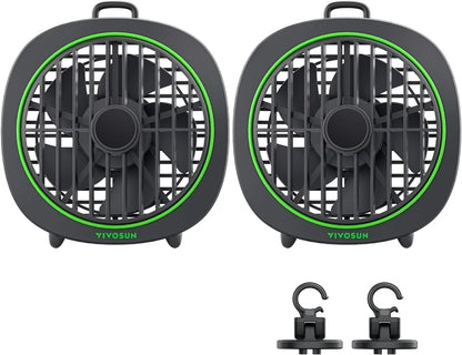 VIVOSUN Ventilador Clip-On 4 pulgadas DC 85 CFM 35 dBA | 3 Velocidades
