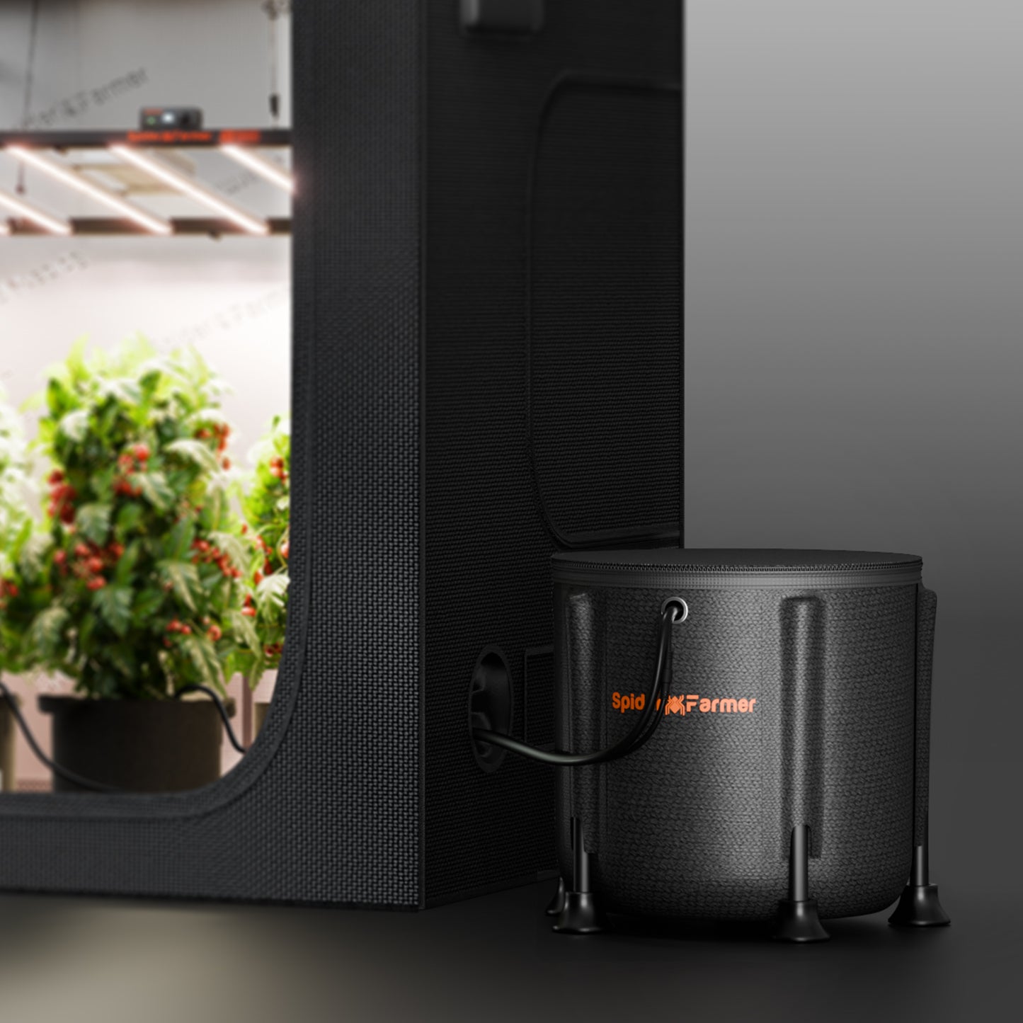 Sistema De Riego Por Goteo | Spider Farmer - Riego Automático Por Goteo Con 8 Emisores