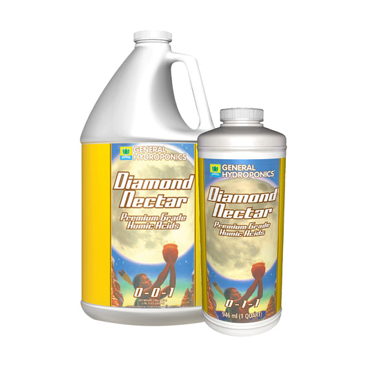 DIAMOND NECTAR | General Hydroponics - Ácidos Húmicos Y Fúlvicos, Mejora La Salud Y Desarrollo De Tus Plantas