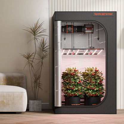 Spider Farmer | GlowR40 LED Grow Light - Barra LED 40 W roja para mejorar floración y resina