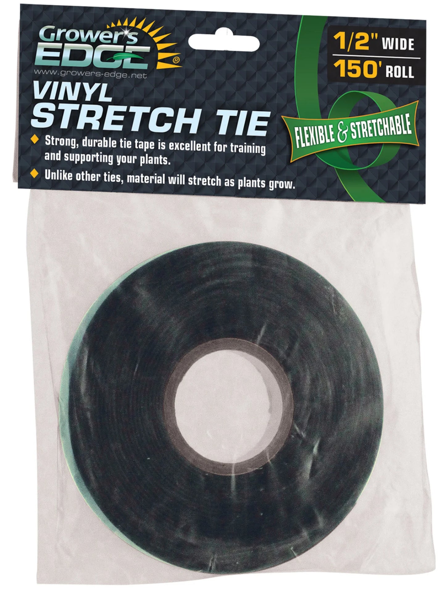 Cinta Elastica Para Plantas Y Jardin 45.7m / Growers Edge
