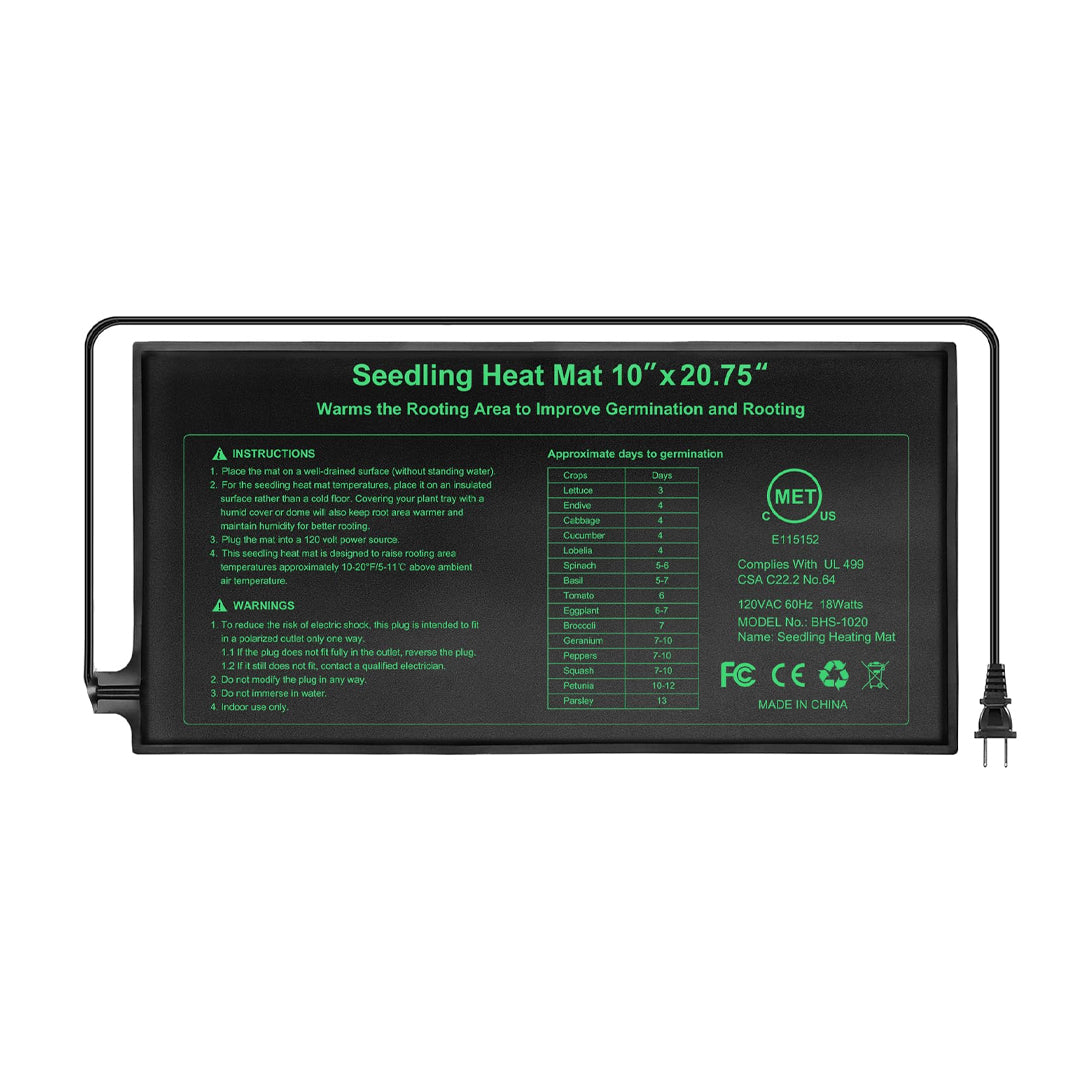 Heat Mat | Sinowell - Tapete Térmico Para Germinados Y Esquejes