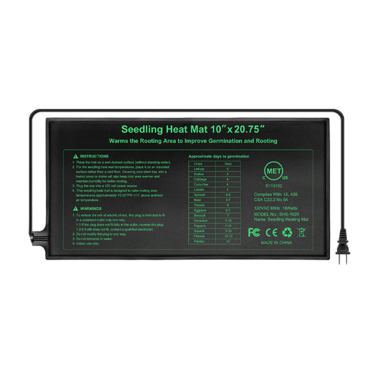 Heat Mat | Sinowell - Tapete Térmico Para Germinados Y Esquejes