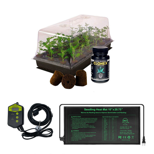 Combo Para Propagación | Kit De Accesorios Para Clonar, Germinar Y Propagar Raíces