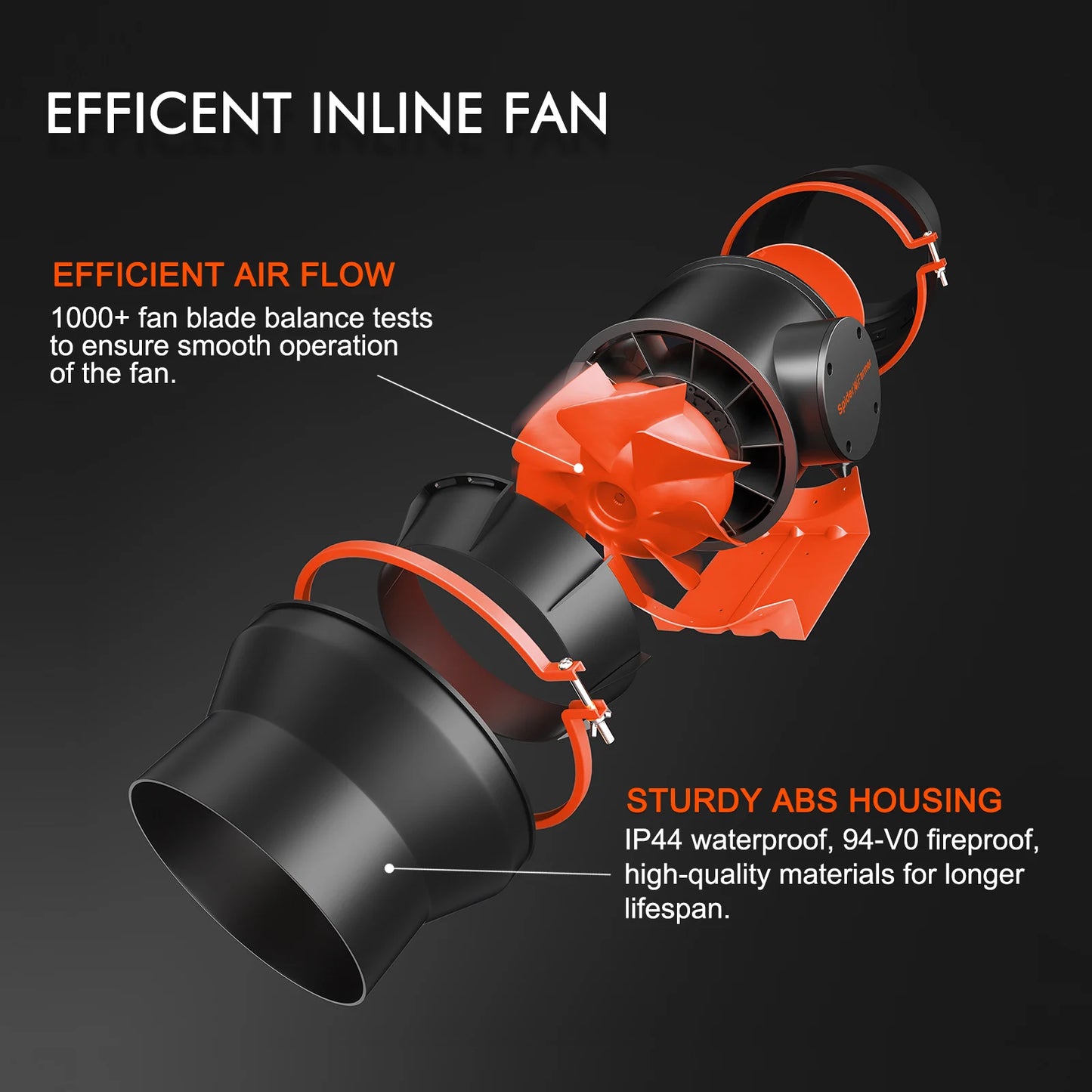 Kit De Ventilación De 6" + Controlador Inteligente | Spider Farmer - Eliminador De Olores