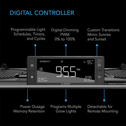AC INIFINITY lampara LED profesional de cultivo IONGRID T22 grow light