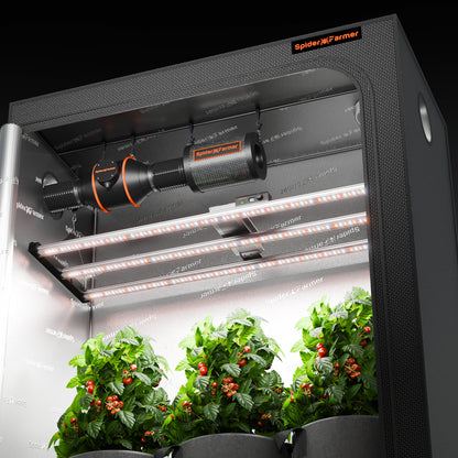 SE4500 | Spider Farmer - Lámpara LED De Cultivo Con Espectro Completo Y Regulador