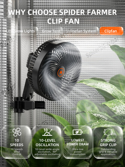 Kit De Cultivo | Spider Farmer - SF-1000, Armario De Cultivo, Ventilación, Lampara, Controlador y Otros
