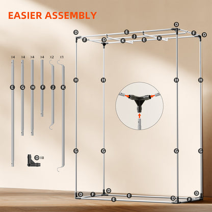 Spider Farmer | Carpa de cultivo 140×70×200 cm - Pro White Armario indoor