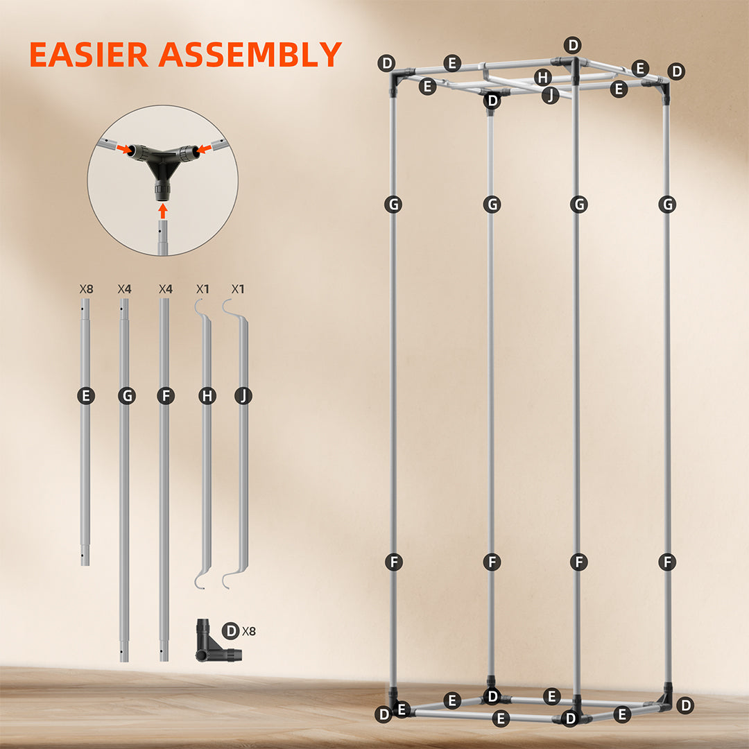 Spider Farmer | Carpa de cultivo indoor 60×60×180 cm armario indoor