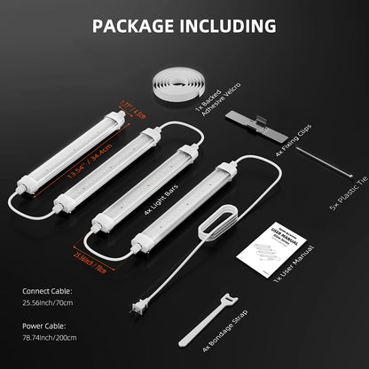 Spider Farmer | Glow30 barras LED suplementarias veg y bloom