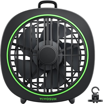 VIVOSUN Ventilador Clip-On 4 pulgadas DC 85 CFM 35 dBA | 3 Velocidades
