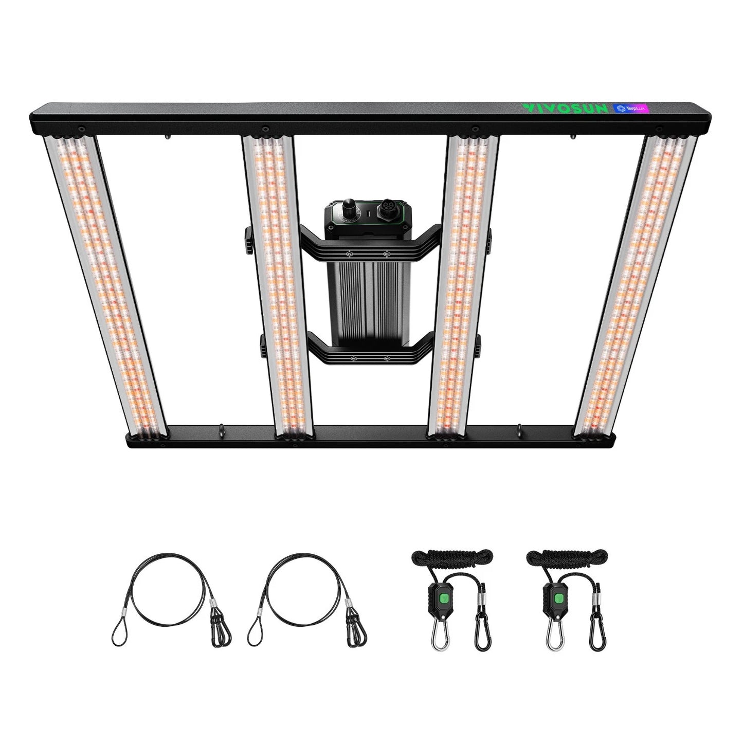 VIVOSUN LumaLight 320W - Luz LED Full Spectrum para Grow Tent 3x3 ft, Compatible con GrowHub