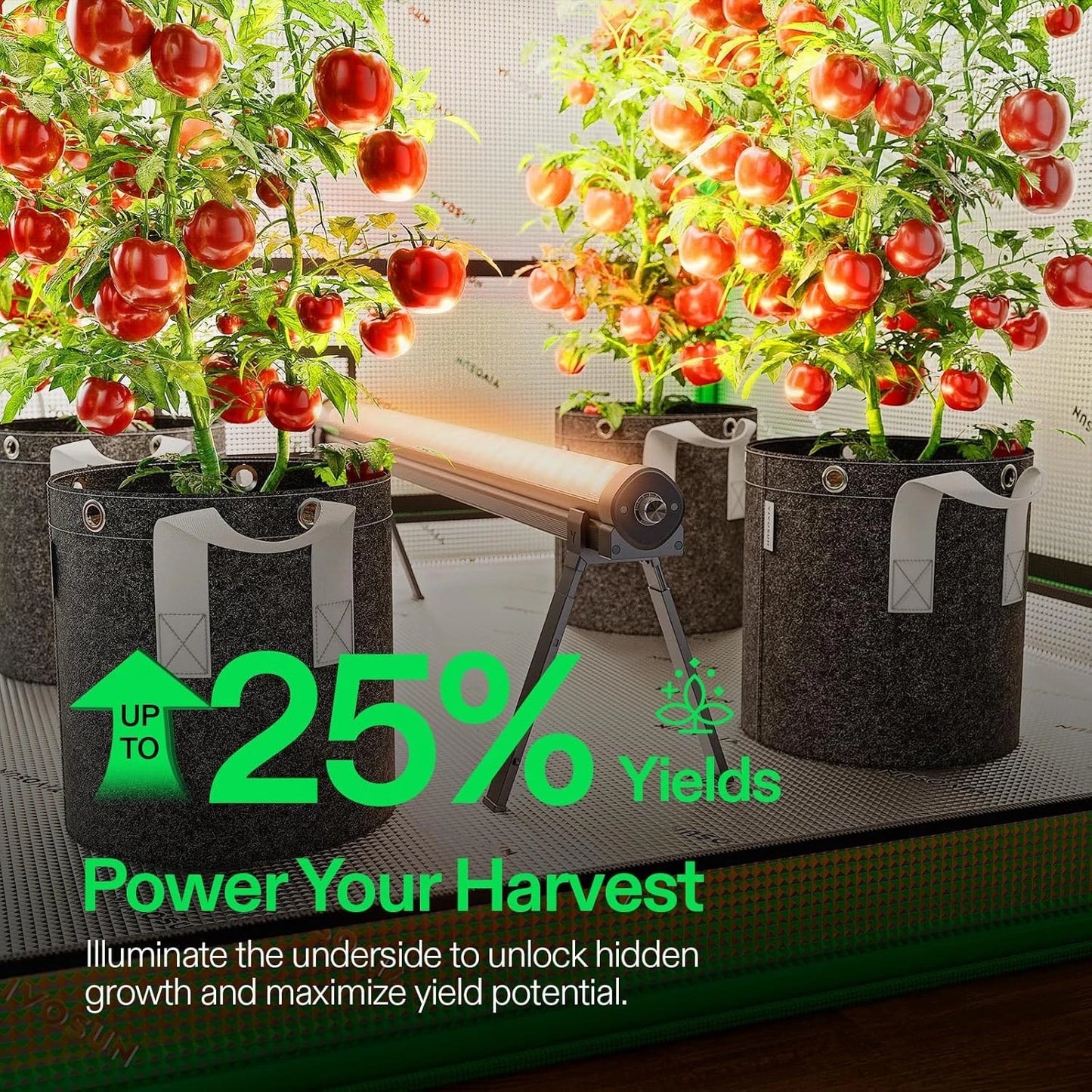 VIVOSUN LumaRay Under Canopy 100W - Luz LED Full Spectrum para Cultivo Bajo