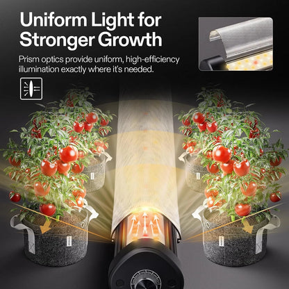 VIVOSUN LumaRay Under Canopy 100W - Luz LED Full Spectrum para Cultivo Bajo