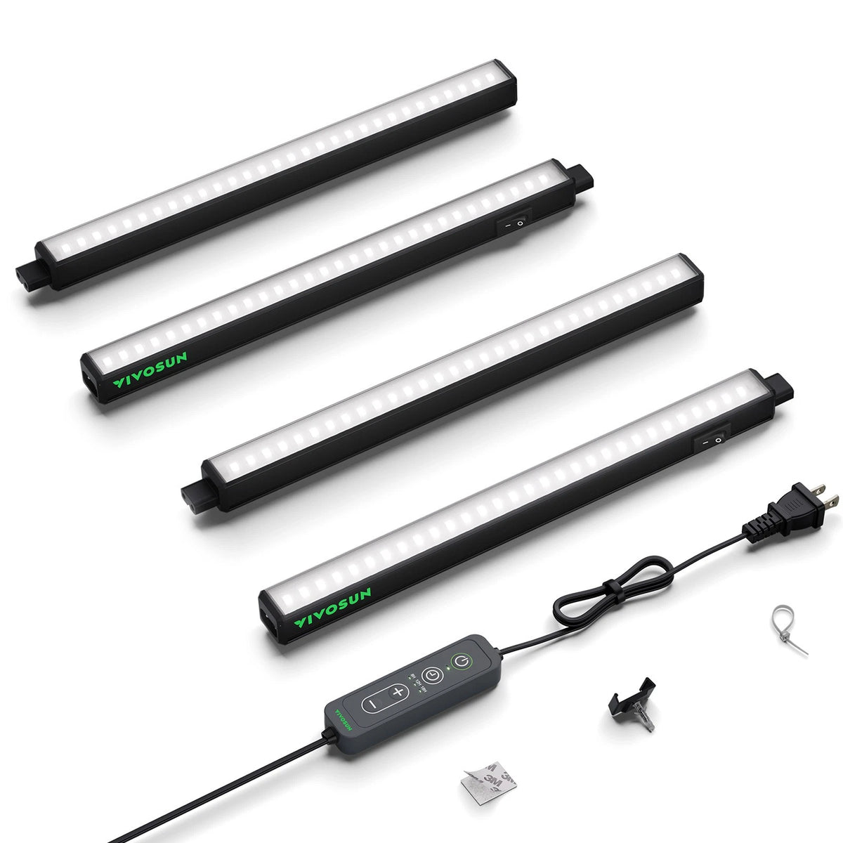 VIVOSUN Luz T5 28W (4x7W) 5000K - LEDS para Clonación y Propagación de Esquejes 4 PACK