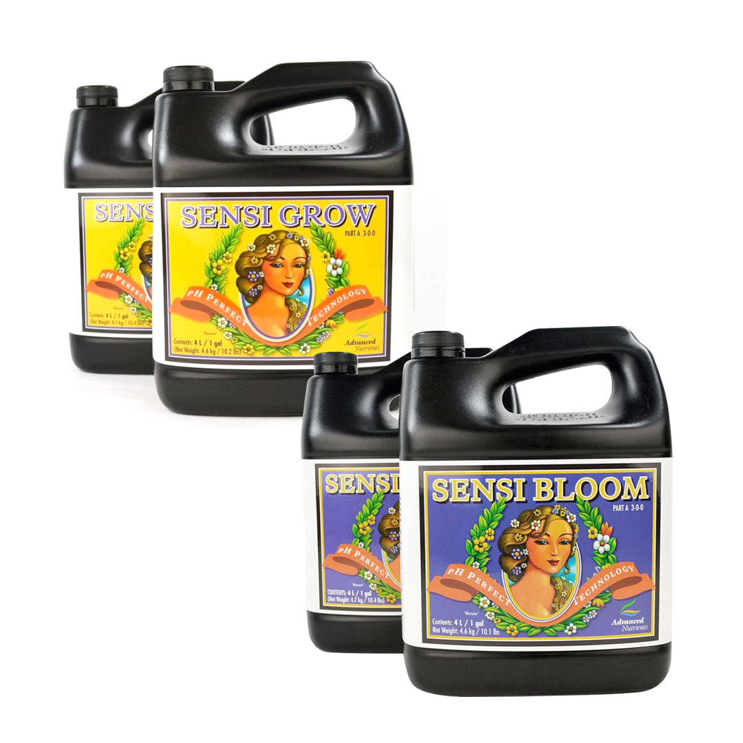 SENSI SERIES GROW Y BLOOM A + B | Advanced Nutrients - Fertilizante Base Para Ciclo Completo Nutrición Completa Para Resultados Profesionales
