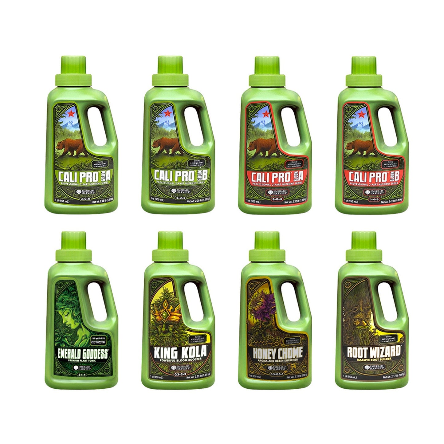 Starter Kit EMERALD HARVEST serie completa, cosechas profesionales.