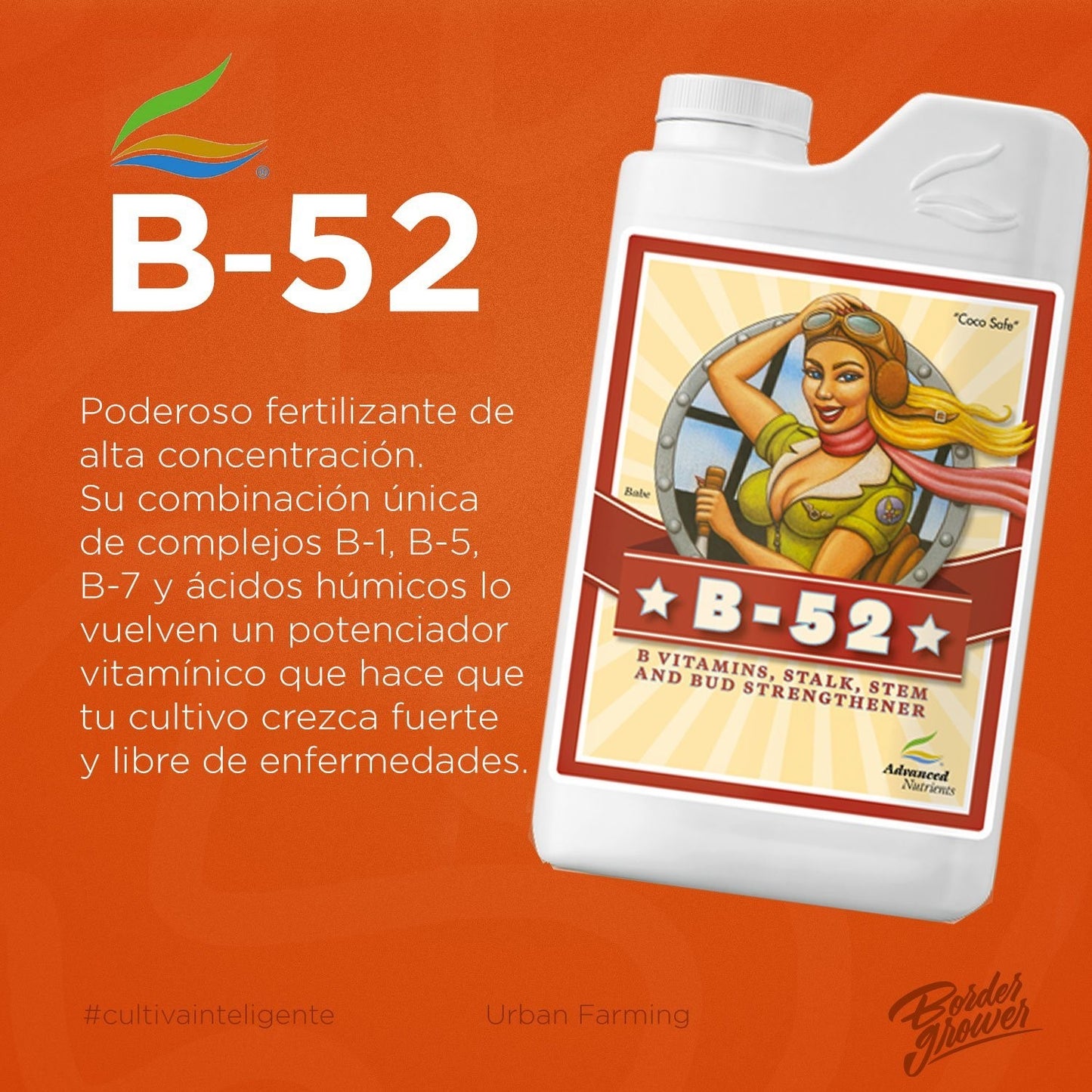 B-52 | Advanced Nutrients - Complejo Vitamínico Optimizador de Crecimiento Para Plantas