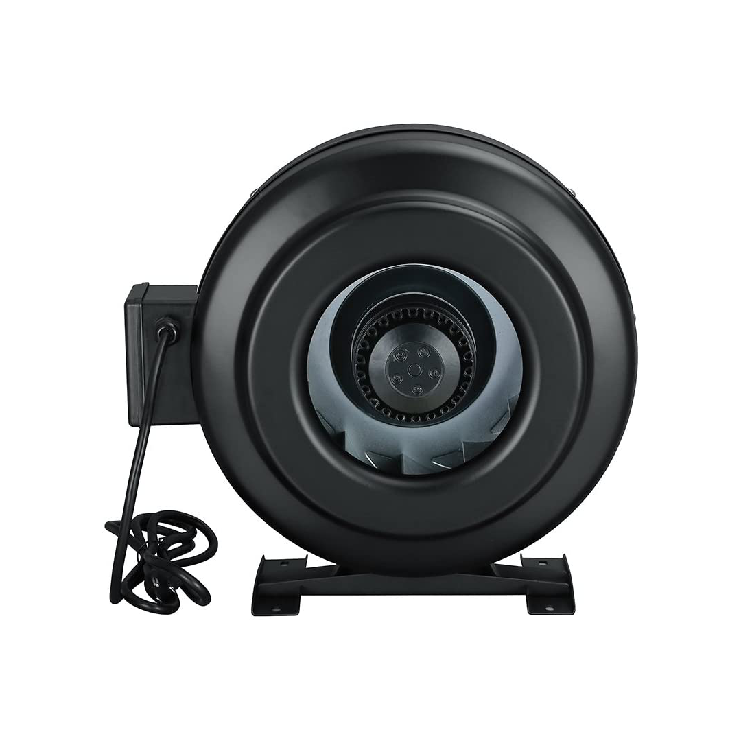 Sistema de control de olor con Filtro 6" x 24", extractor en linea metal rígido y ducto