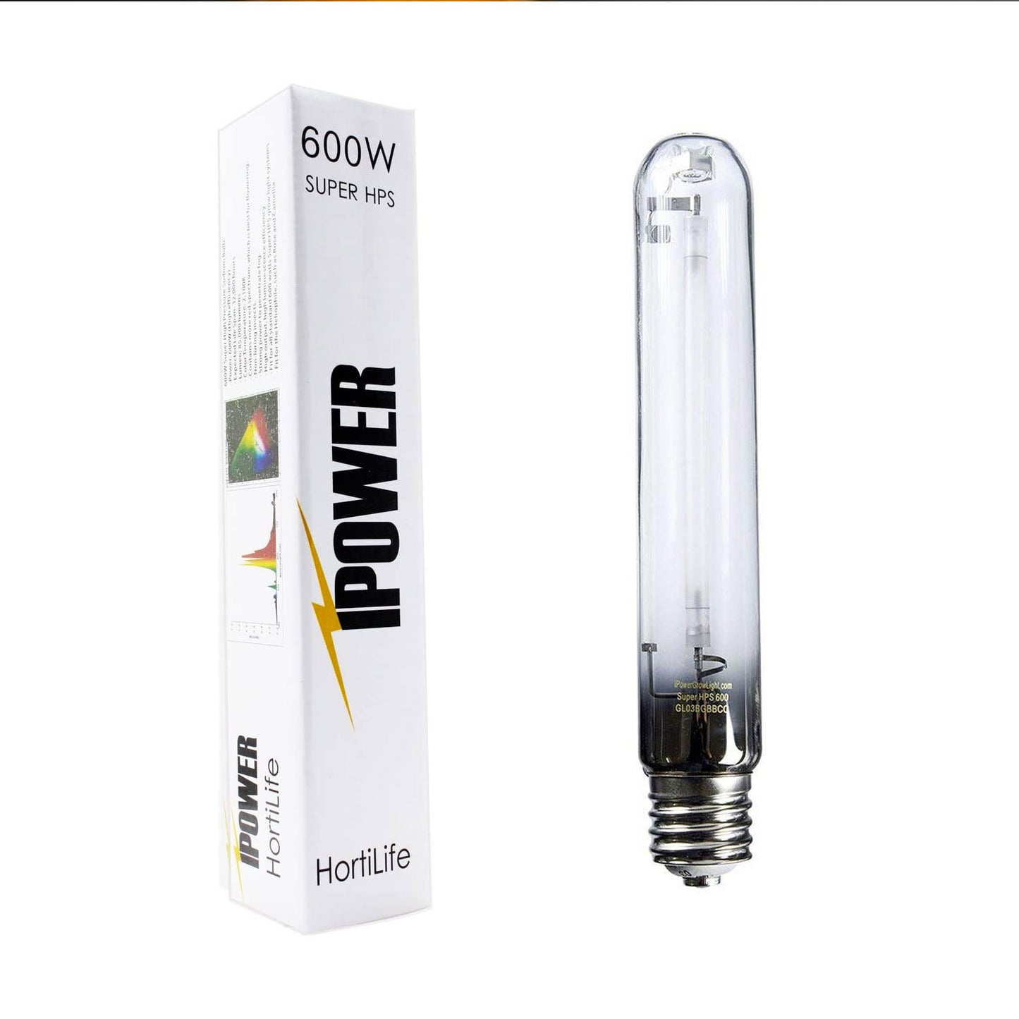 Lampara de cultivo alta presión de sodio  600W con reflector Aircool