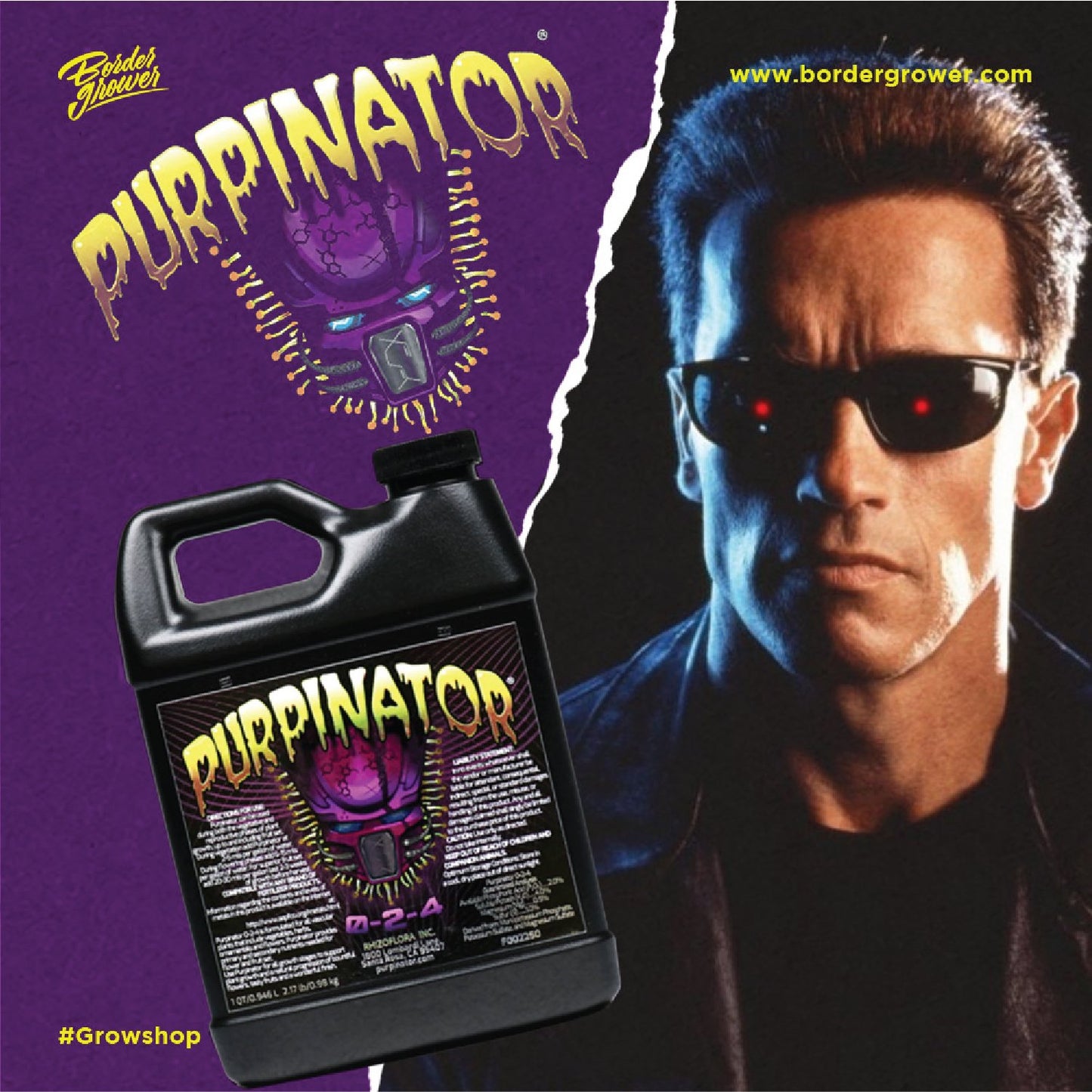 PURPINATOR Aditivo Para Floración, Maximiza Aromas Y Sabores