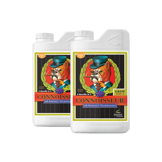 CONNOISSEUR GROW A + B Combo de Fertilizante Base para Vegetación Nutrición Completa Para Tus Plantas