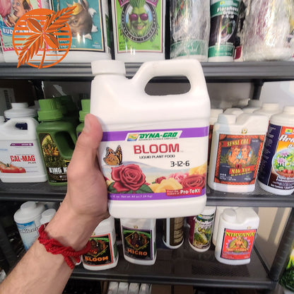 DYNA-GRO BLOOM 960 ML 3-12-6 Una sola botella para toda tu floración