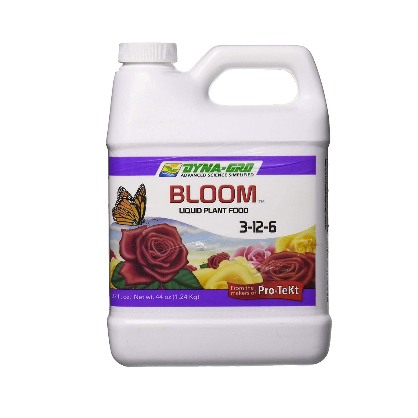 DYNA-GRO BLOOM 960 ML 3-12-6 Una sola botella para toda tu floración