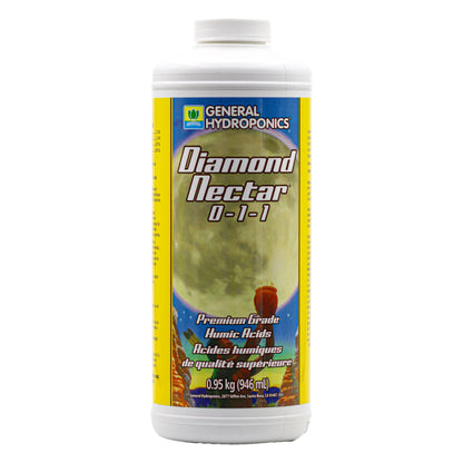 DIAMOND NECTAR | General Hydroponics - Ácidos Húmicos Y Fúlvicos, Mejora La Salud Y Desarrollo De Tus Plantas