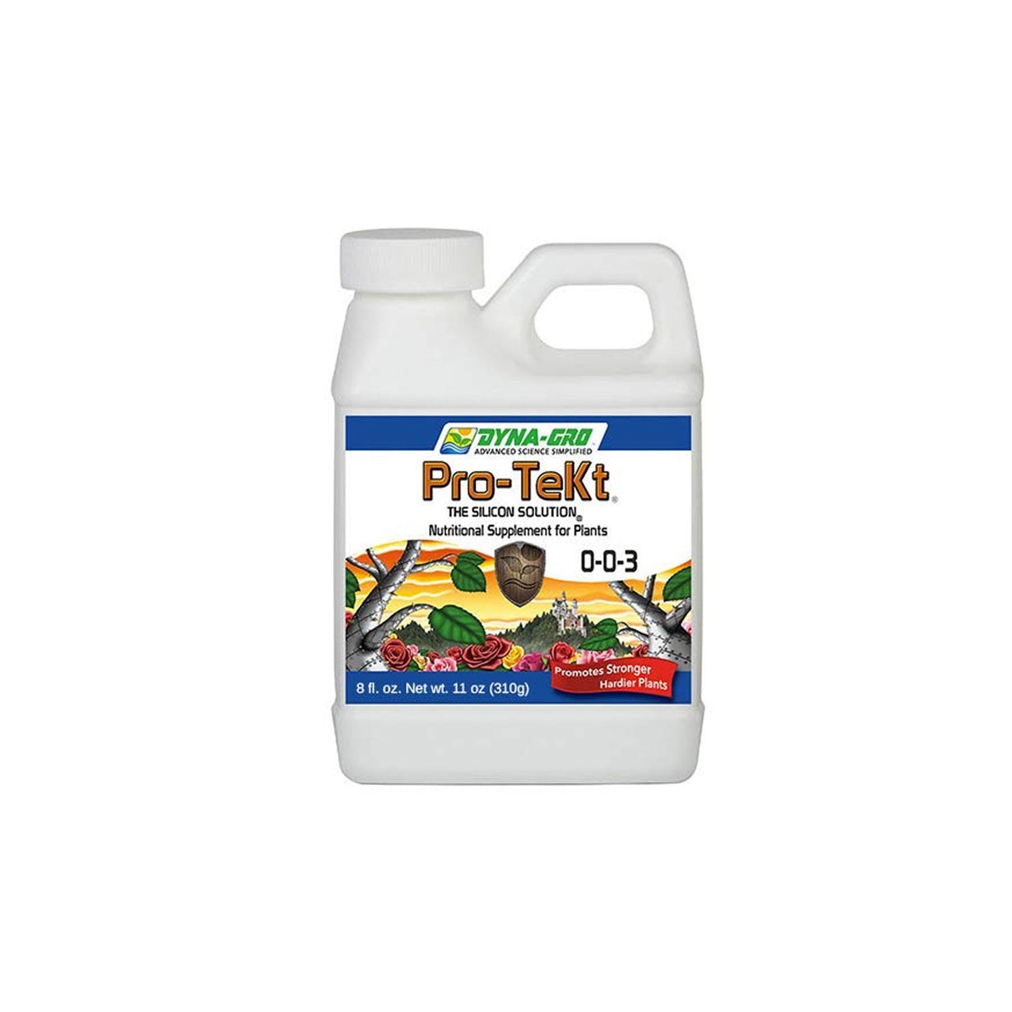 PRO-TEKT 0-0-3 960 ML Silicio de rápida absorción, más fuerza y resistencia para tus plantas