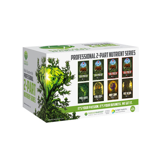 Starter Kit | Emerald Harvest - Kit De 8 Fertilizantes Para Cultivo De Interior