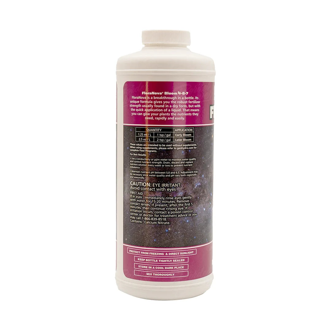 FLORANOVA BLOOM Fertilizante Base Para Floración Altamente Concentrado Para Flores Exuberantes