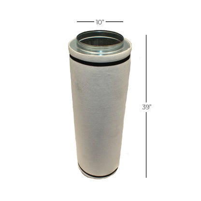 Filtros de Carbono de 10" (25.40cm) para sistemas de ventilación