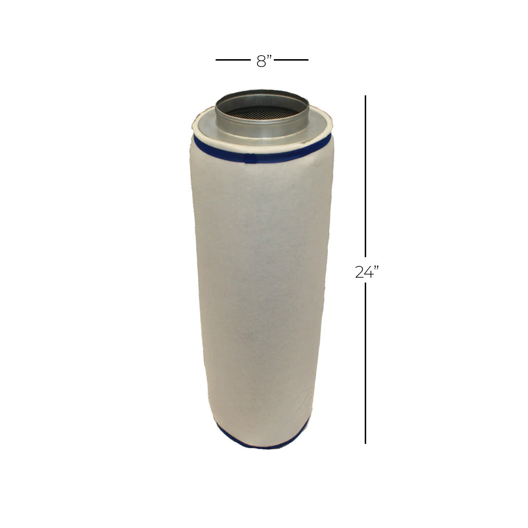 Filtros de Carbono de 8" (20.32cm) para sistemas de ventilación