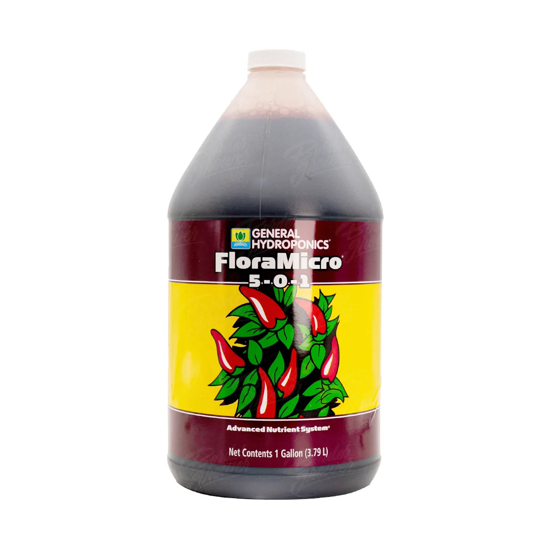 SERIE FLORA MICRO | General Hydroponics - Multi Etapa Mejora Crecimiento Y Desarrollo De Raíz