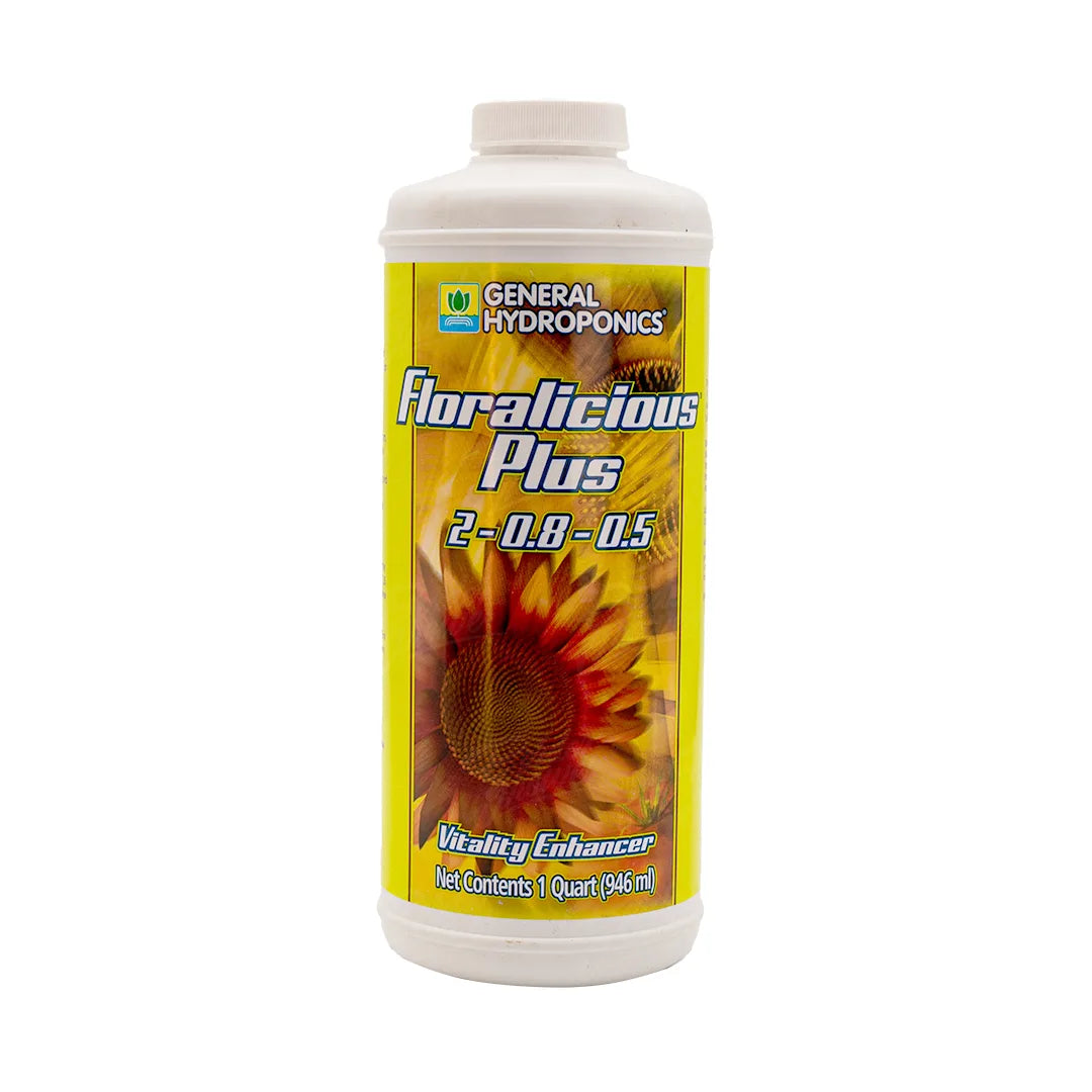FLORALICIOUS PLUS | General Hydroponics - Para Flores Mas Grandes, Aromáticas Y Abundantes
