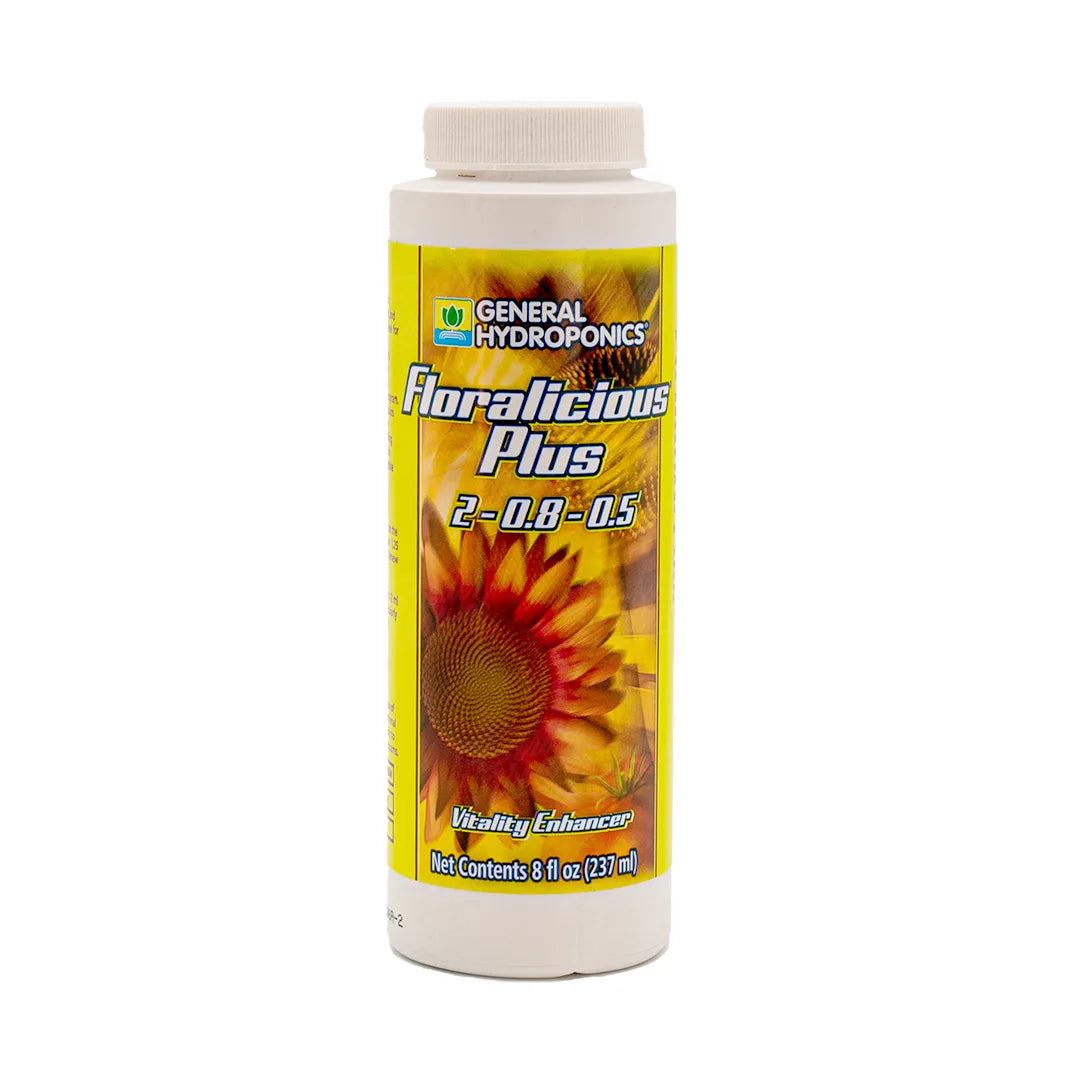 FLORALICIOUS PLUS | General Hydroponics - Para Flores Mas Grandes, Aromáticas Y Abundantes