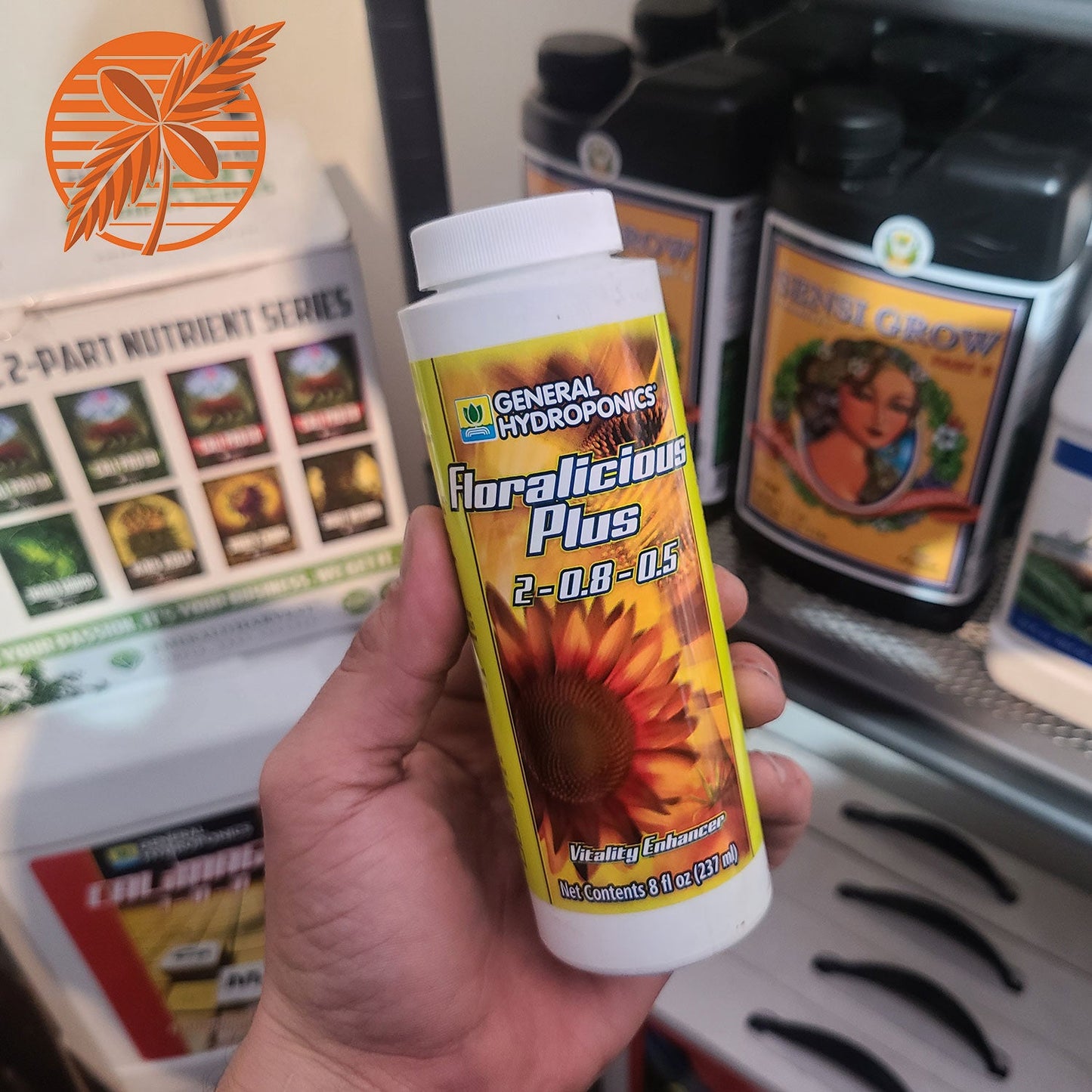 FLORALICIOUS PLUS | General Hydroponics - Para Flores Mas Grandes, Aromáticas Y Abundantes