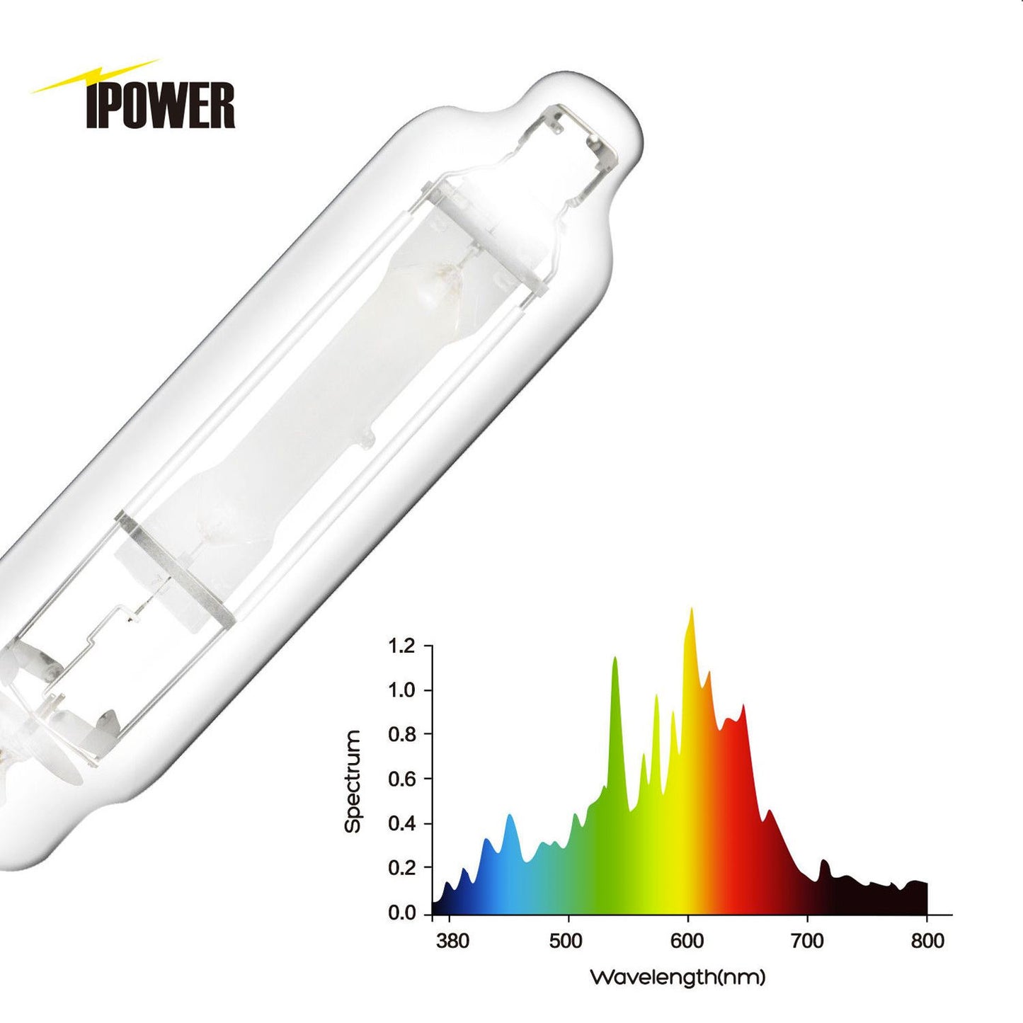 BULBO DE HALURO METÁLICO (MH) De 1000 Watts Para Lámpara De Cultivo Promueve El Crecimiento De Tus Plantas