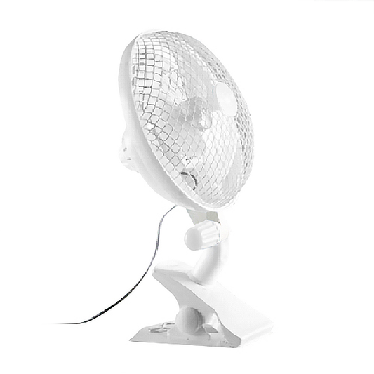 Ventilador de Clip de 6 Pulgadas ideal para armarios de cultivo