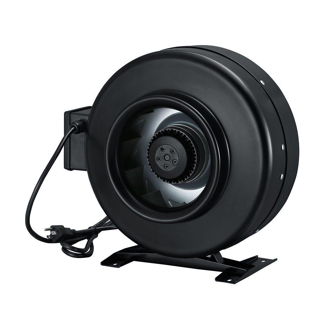Sistema de control de olor con Filtro 8" x 24", extractor en linea metal rígido y ducto