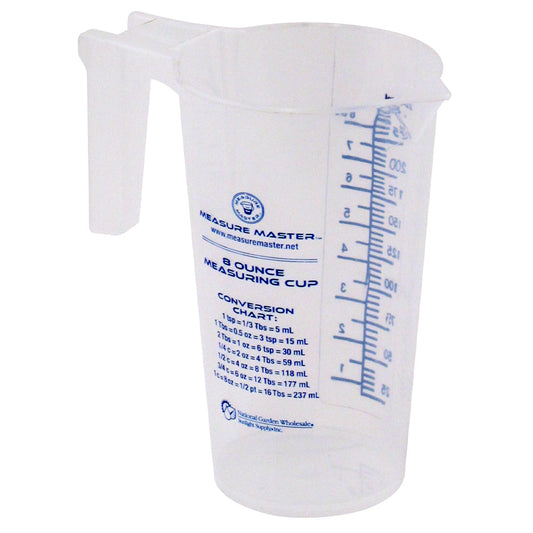 RAIN MAKER MEASURE MASTER 8oz Jarra de precisión a la hora de medir tus nutrientes de 232 mL