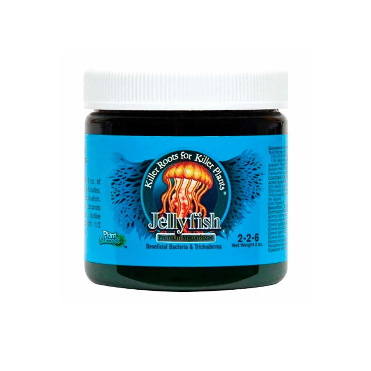 JELLYFISH MYCORRHIZAE AND BENEFICIAL BACTERIA Hormona enraizadora soluble para propagación de esquejes