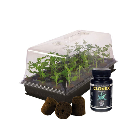 COMBO PARA CLONACION/PROPAGACION Kit De Accesorios Para Clonar Esquejes, Germinar Y Propagar Raíces